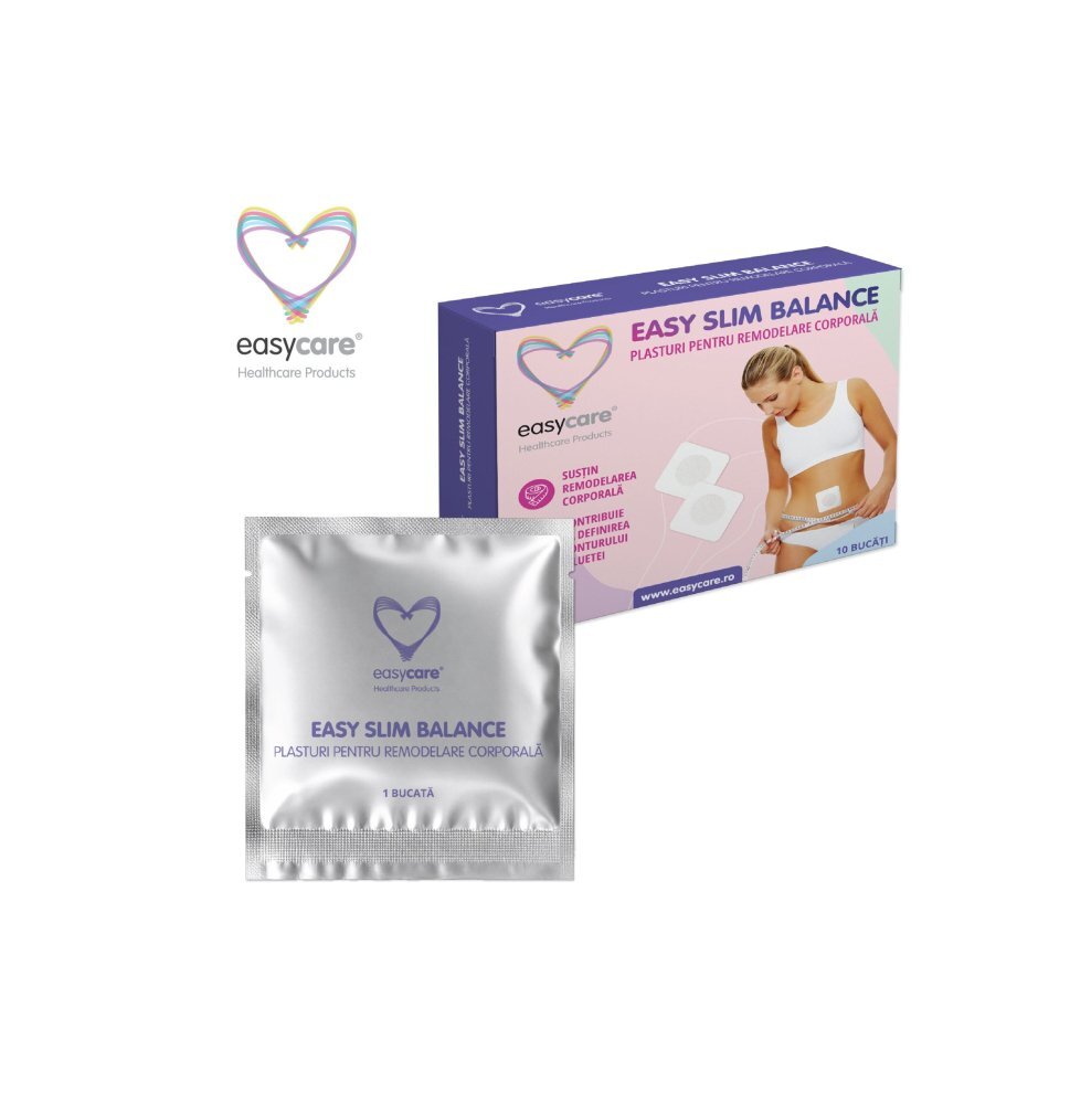 EASYCARE Set 10 plasturi pentru remodelare corporala Easy Slim Balance