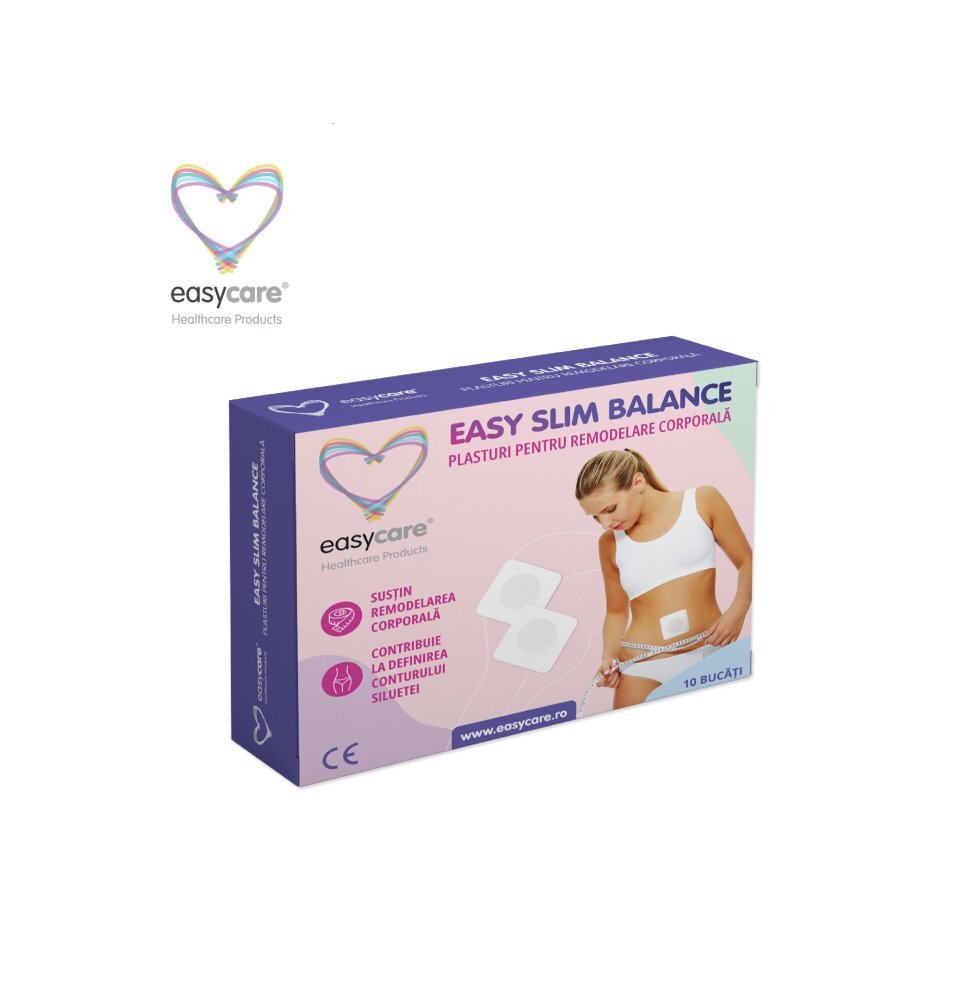 EASYCARE Set 10 plasturi pentru remodelare corporala Easy Slim Balance