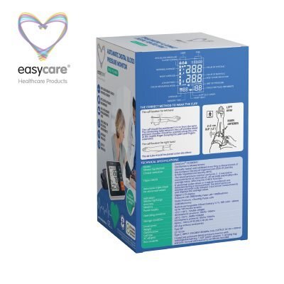 EASYCARE Tensiometru digital automat de brat PG-800B11 cu baterie reincarcabila incorporata