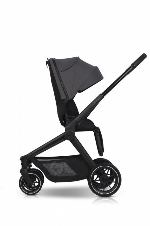 easyGO Carucior 2 in 1 pentru copii Easy Go Reva Cloud Gray pana la 22 kg piese reversibile copertina XXL accesorii incluse