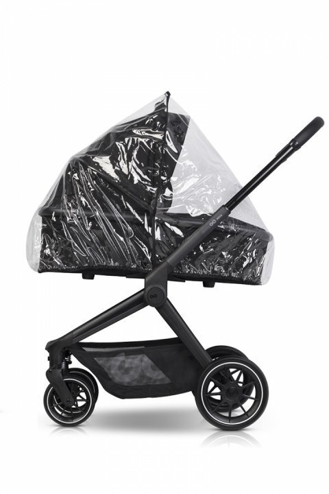 easyGO Carucior 2 in 1 pentru copii Easy Go Reva EbonyBlack pana la 22 kg piese reversibile copertina XXL accesorii incluse