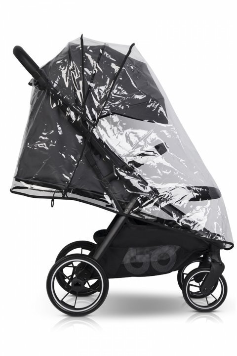 easyGO Carucior 2 in 1 pentru copii Easy Go Zoya Cloud cu pliere automata Dual Fold pana la 22 kg copertina XXL pozitie de somn si spatar inalt