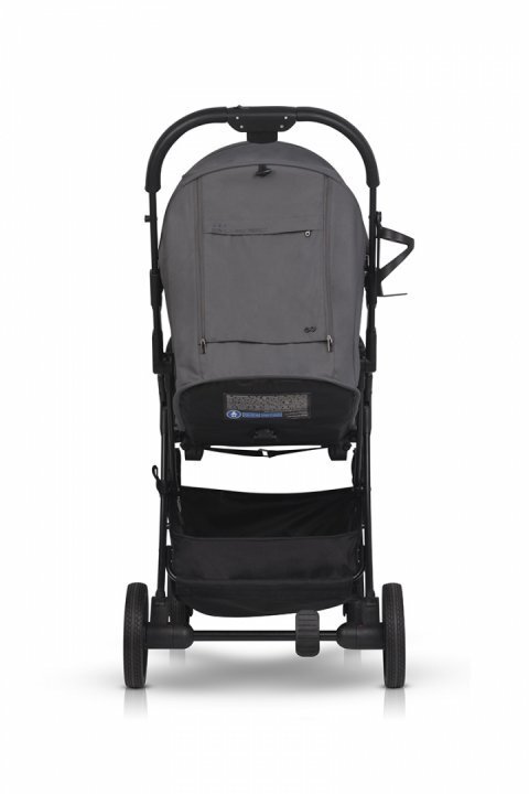 easyGO Carucior sport pentru copii dual fold Faro certificat pana la 22 kg accesorii si geanta transport incluse Cloud Gray
