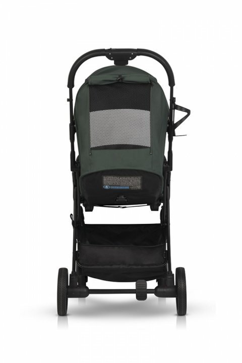 easyGO Carucior sport pentru copii dual fold Faro certificat pana la 22 kg accesorii si geanta transport incluse Sage Green