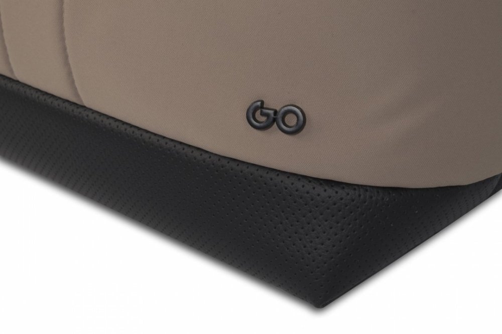 easyGO Geanta maternitate cu prindere universala pentru carucior Mamma Bag Golden Beige