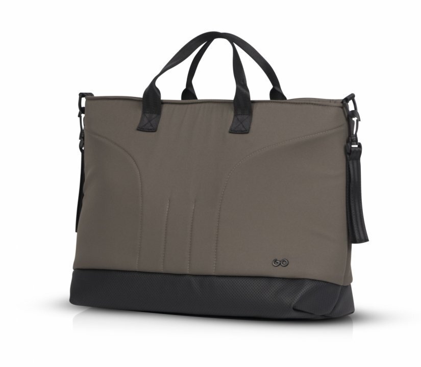 easyGO Geanta maternitate cu prindere universala pentru carucior Mamma Bag Mokka