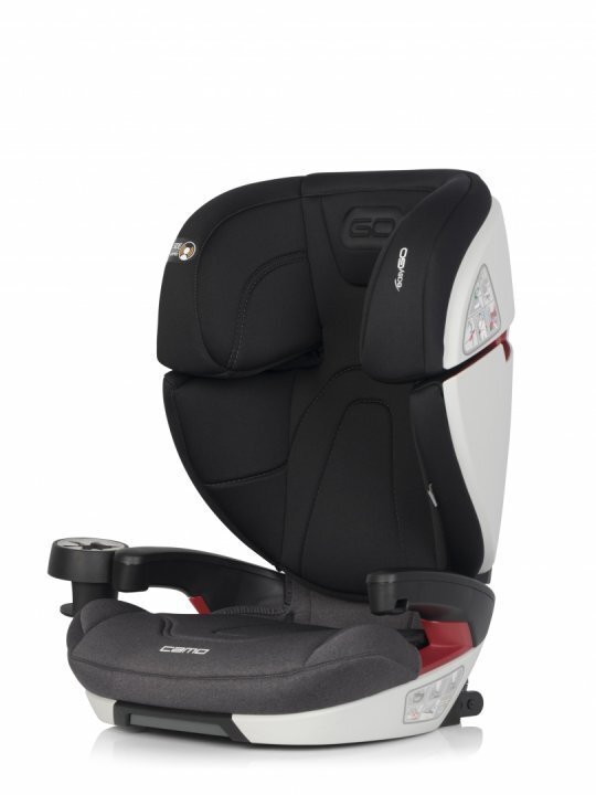 easyGO Scaun auto cu isofix Camo Iron testat la impact 6 trepte de reglaj tetiera 15-36 kg