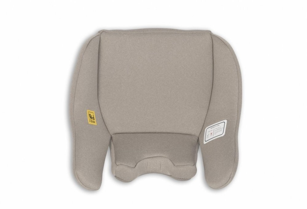 easyGO Set scoica auto si baza isofix rotativa Buz Pro i-Size omologat R129 cu tetiera reglabila in inaltime copertina ajustabila pentru copii intre 40-87 cm sau 0-13 kg Taupe