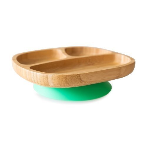 Eco Rascals Farfurie din bambus Toddler verde