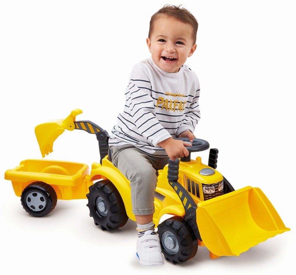 Ecoiffier Excavator cu remorca