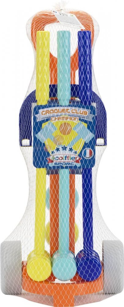 Ecoiffier Set carucior pentru crocket cu accesorii