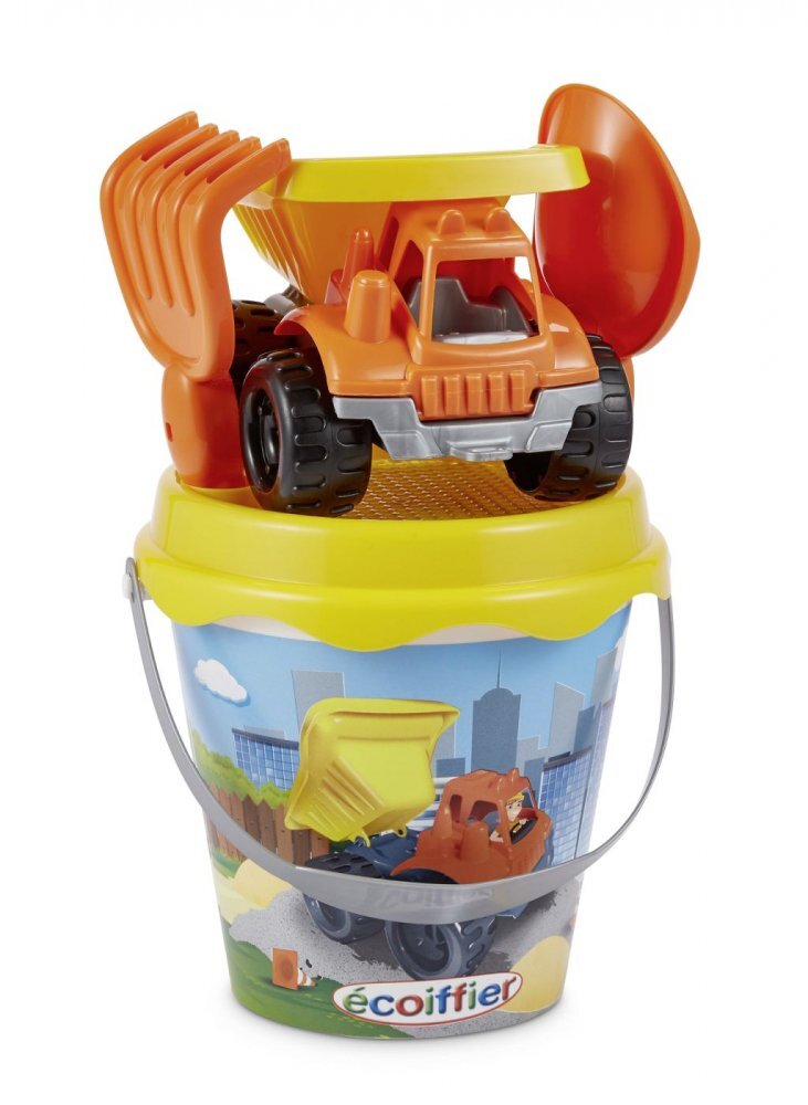 Ecoiffier Set galetusa de nisip cu camion 17 cm