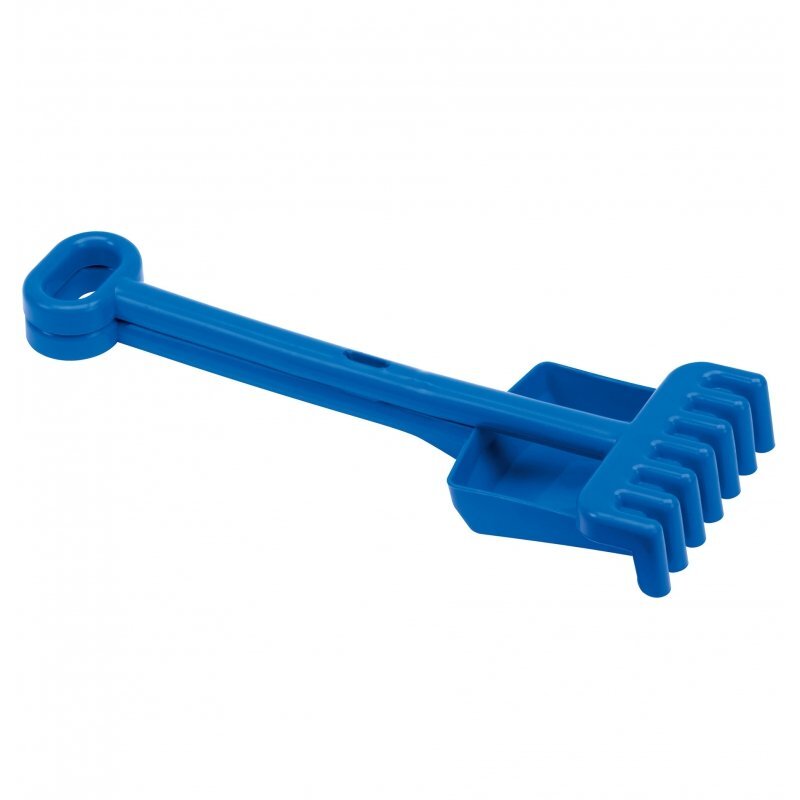 Ecoiffier Set lopata si grebla albastra 50 cm