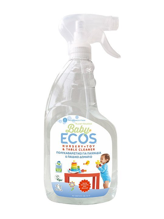 Ecos Solutie de curatat pentru camera bebelusului si jucarii hipoalergena 650 ml