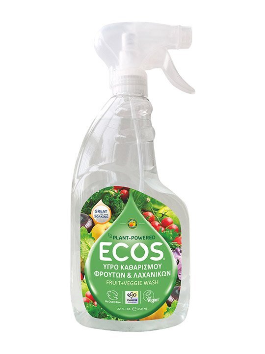 Ecos Solutie pentru spalarea fructelor si legumelor 650ml
