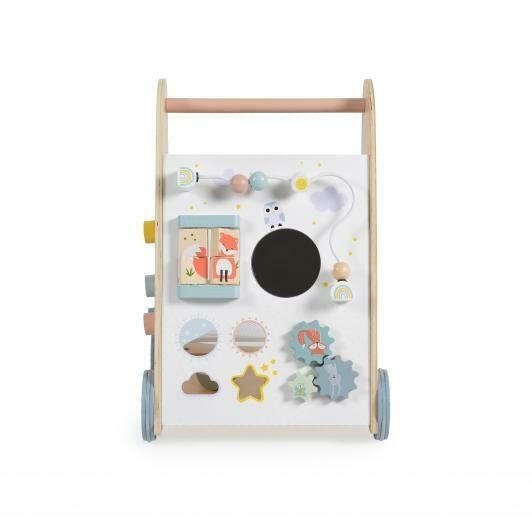 Ecotoys Antemergator educational din lemn 2145