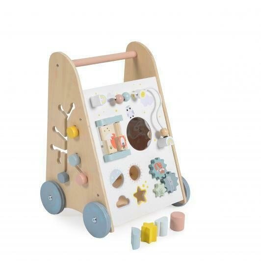 Ecotoys Antemergator educational din lemn 2145