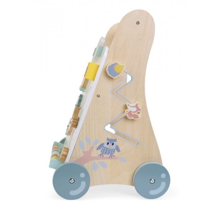 Ecotoys Antemergator educativ din lemn 2115n