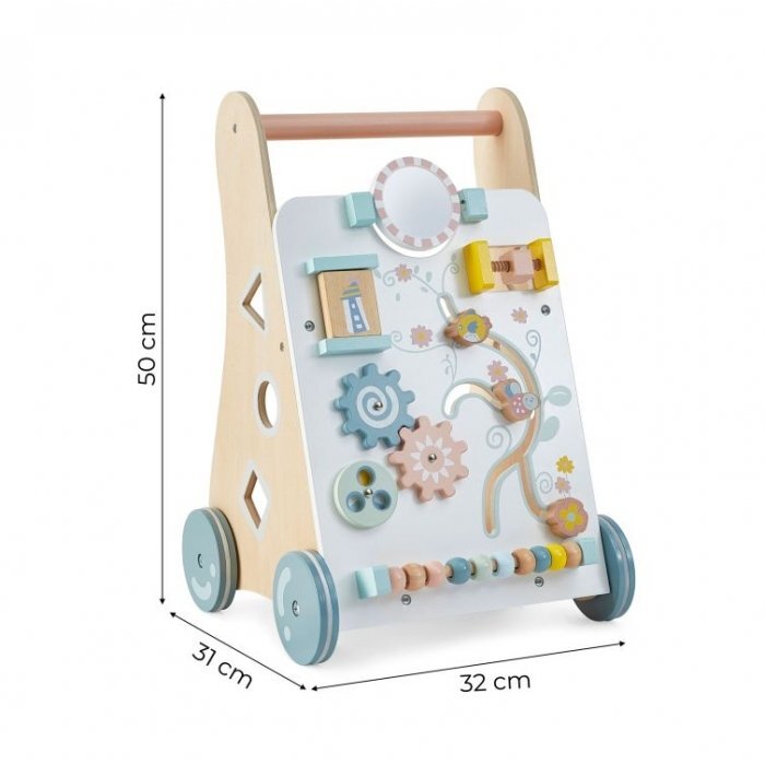 Ecotoys Antemergator educativ din lemn 2115n