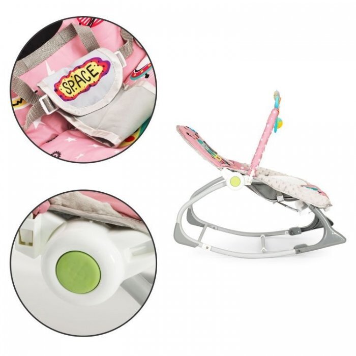 Ecotoys Balansoar 2 in 1 cu vibratii si sunete 27245