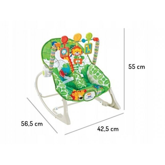 Ecotoys Balansoar cu vibratii 3 in 1 8616 Jungla