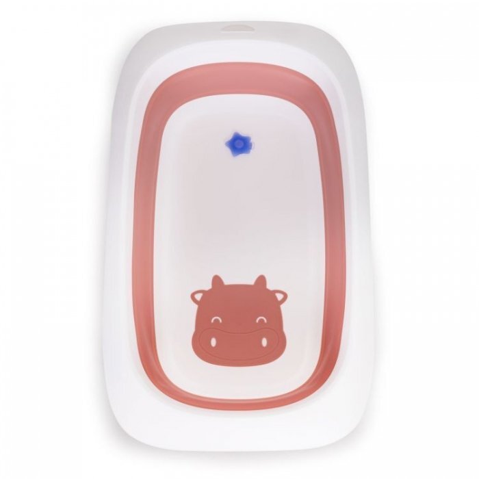 Ecotoys Cadita de baie cu dop de scurgere HA-B31 roz