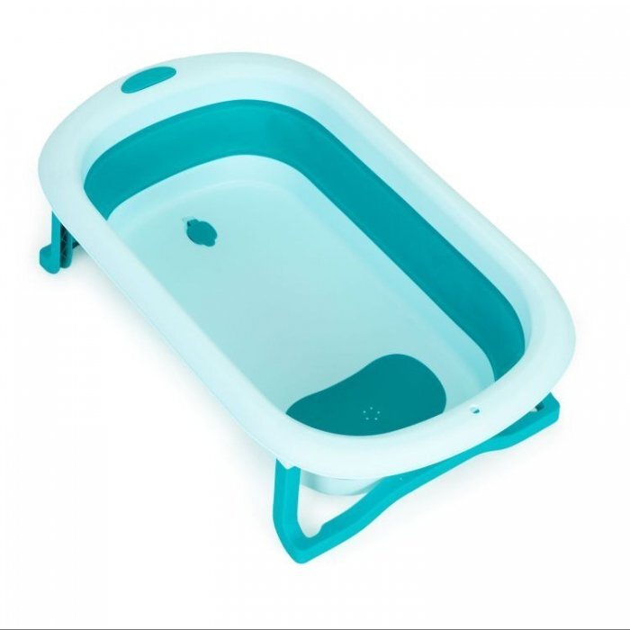 Ecotoys Cadita de baie cu dop de scurgere HA-B37 Albastru