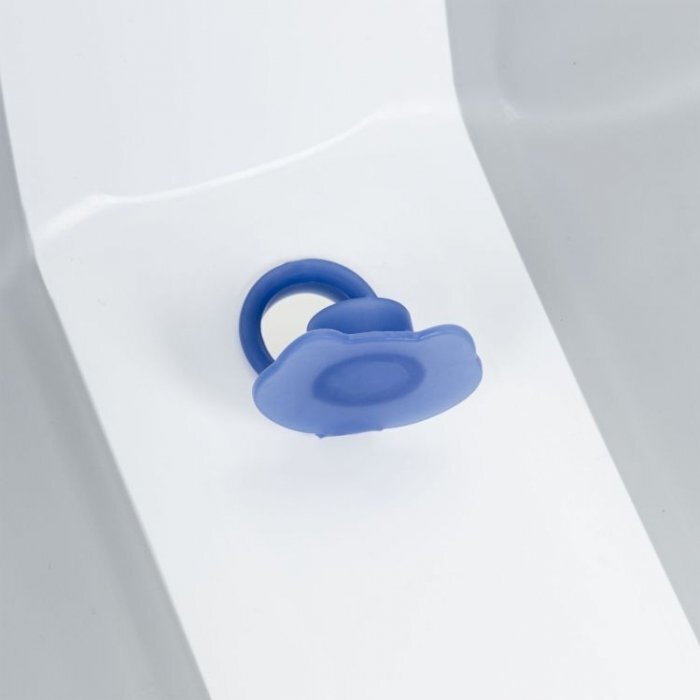 Ecotoys Cadita de baie cu dop de scurgere HA-B46 Gri