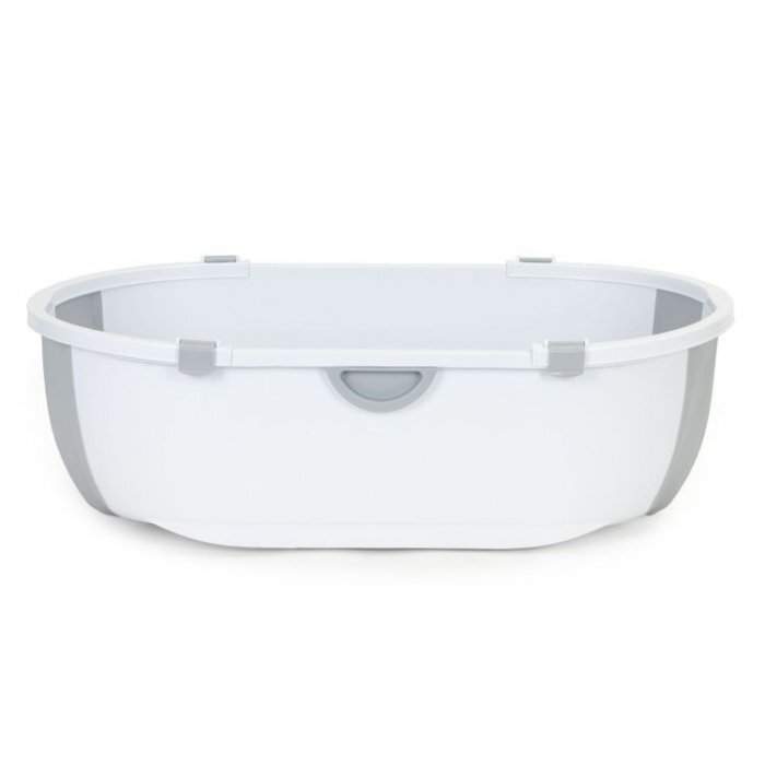 Ecotoys Cadita de baie cu dop de scurgere HA-B46 Gri