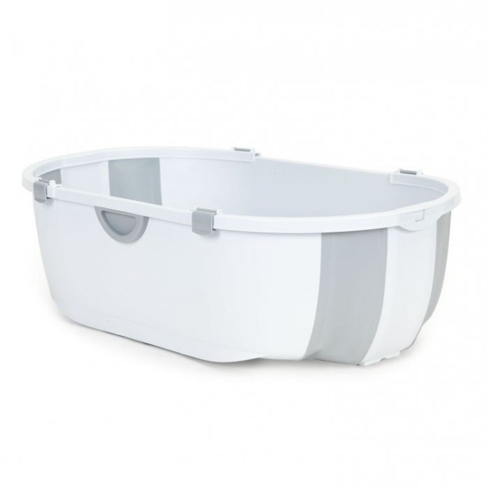 Ecotoys Cadita de baie cu dop de scurgere HA-B46 Gri