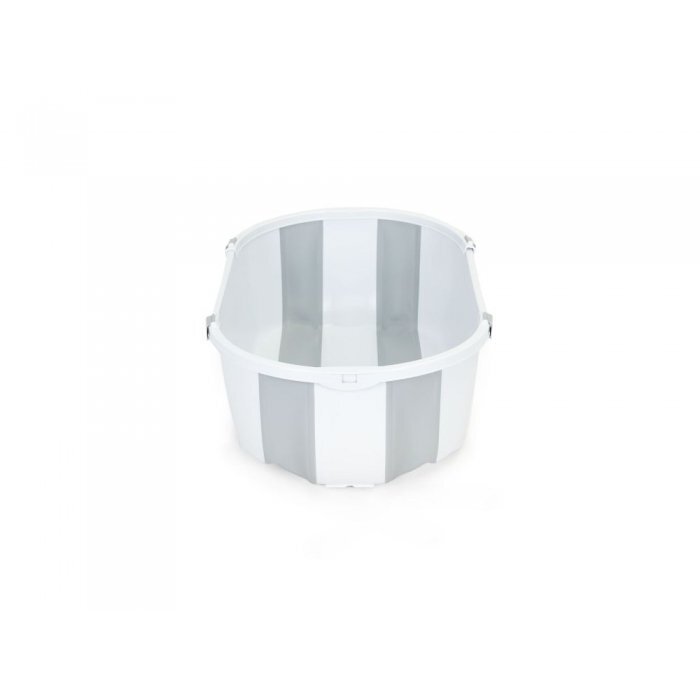 Ecotoys Cadita de baie cu dop de scurgere HA-B46 Gri