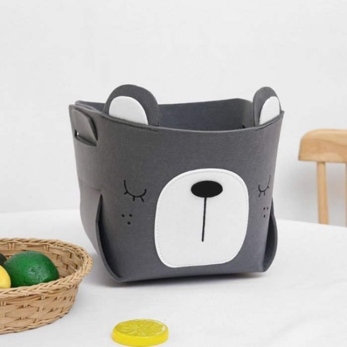 Ecotoys Cos pentru depozitarea jucariilor OR92SZ Gri