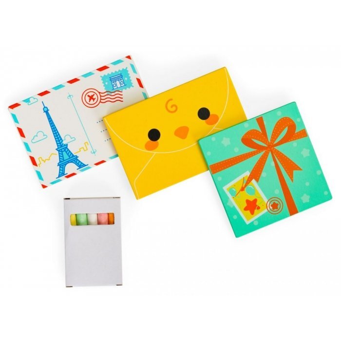 Ecotoys Cutie pentru scrisori din lemn pentru copii 2623