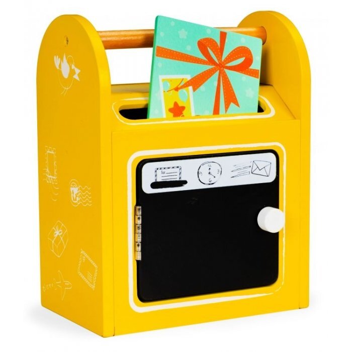 Ecotoys Cutie pentru scrisori din lemn pentru copii 2623