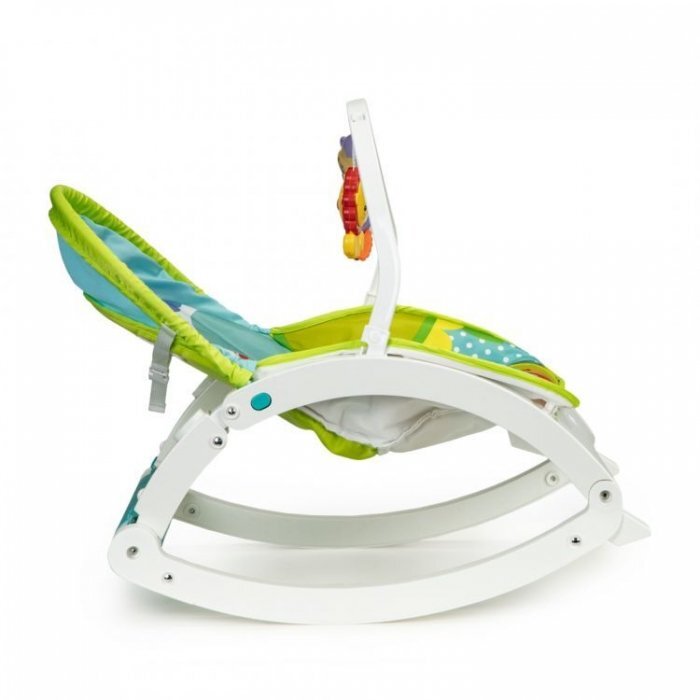 Ecotoys Fotoliu Balansoar 3 In 1 Cu Vibratii 88954 Jungla