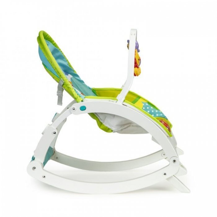 Ecotoys Fotoliu Balansoar 3 In 1 Cu Vibratii 88954 Jungla