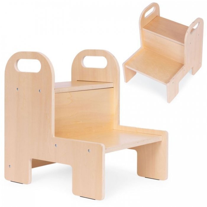 Ecotoys Inaltator pentru copii din lemn 31.5 x 36.5 x 39 cm