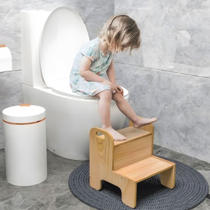 Ecotoys Inaltator pentru copii din lemn 31.5 x 36.5 x 39 cm