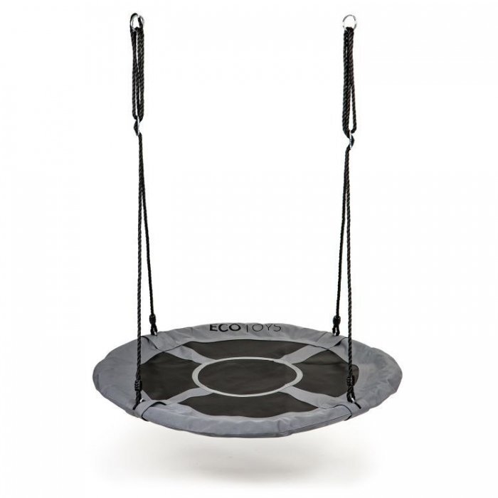 Ecotoys Leagan de gradina Boc110 pentru copii 110 cm 150 kg gri