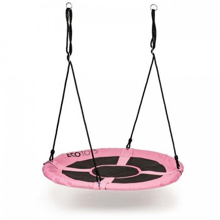 Ecotoys Leagan de gradina Boc110 pentru copii 110 cm 150 kg roz