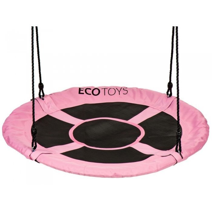 Ecotoys Leagan de gradina Boc110 pentru copii 110 cm 150 kg roz