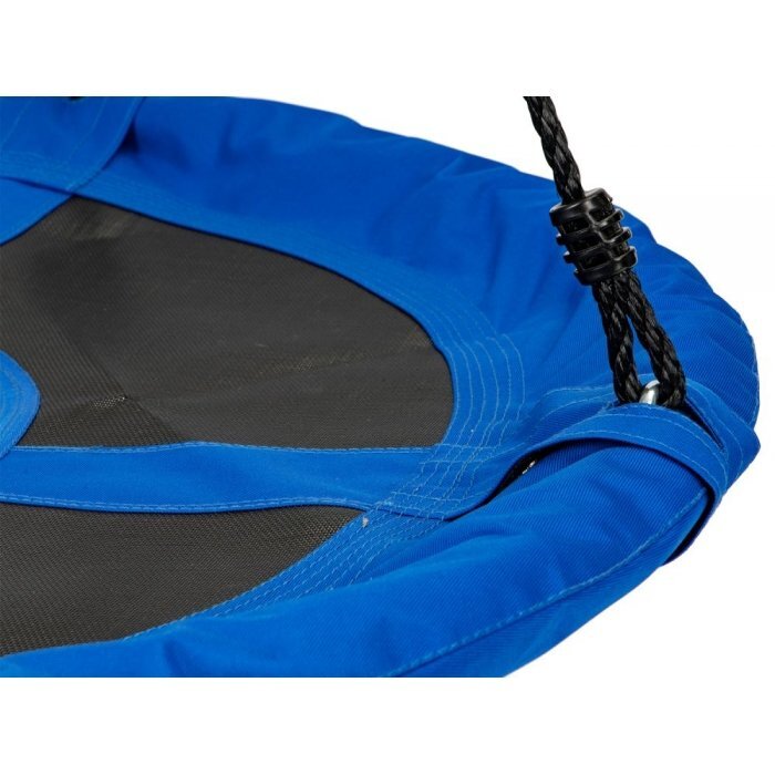Ecotoys Leagan pentru copii rotund tip cuib de barza suspendat 100 cm MIR6001 albastru