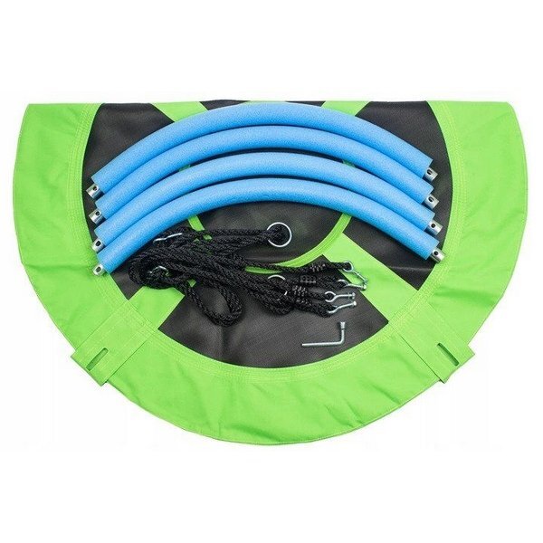 Ecotoys Leagan rotund tip cuib verde