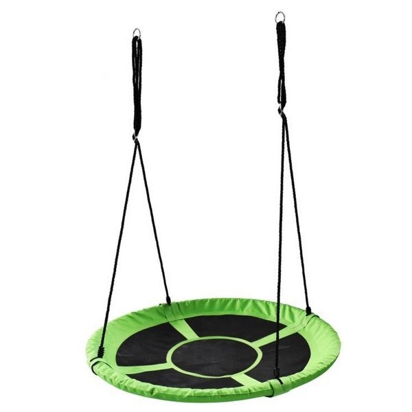 Ecotoys Leagan rotund tip cuib verde
