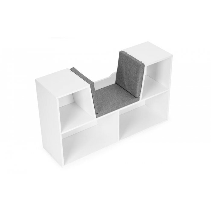 Ecotoys Mobilier pentru depozitarea cartilor si jucariilor cu sezut ZKB-5W