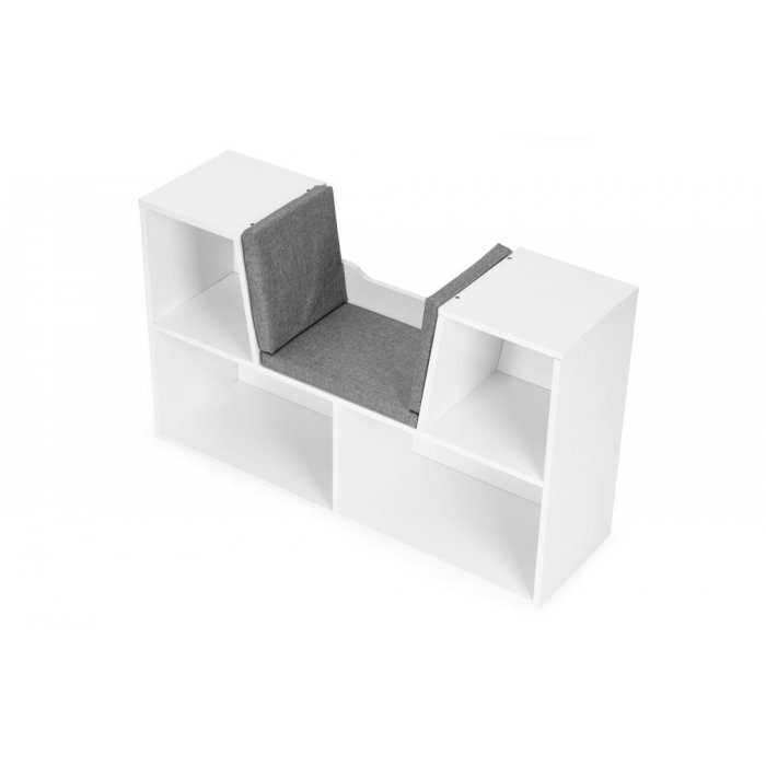 Ecotoys Mobilier pentru depozitarea cartilor si jucariilor cu sezut ZKB-5W