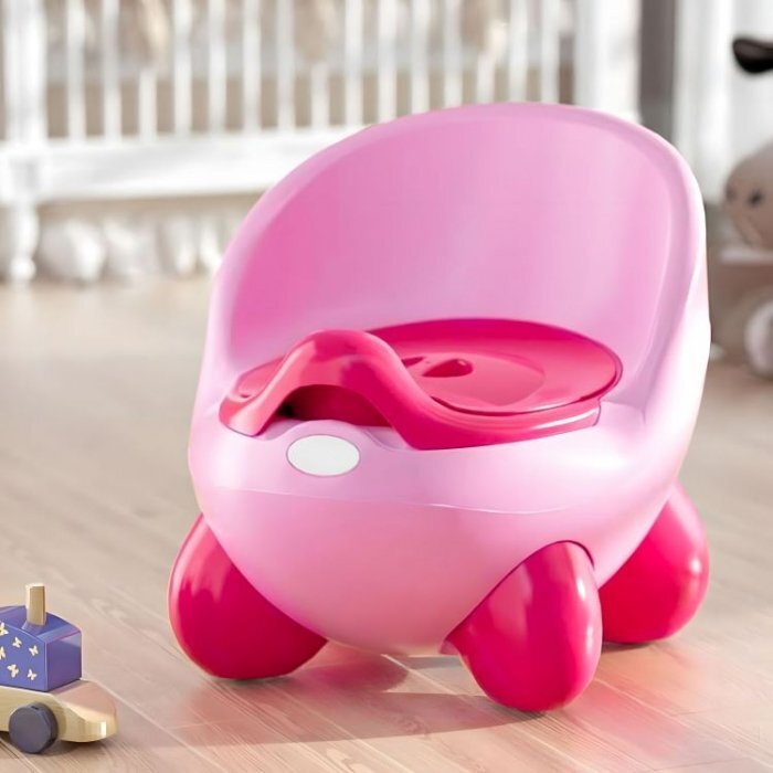 Ecotoys Olita pentru copii insertie detasabila picioare antiderapante PP112 Roz