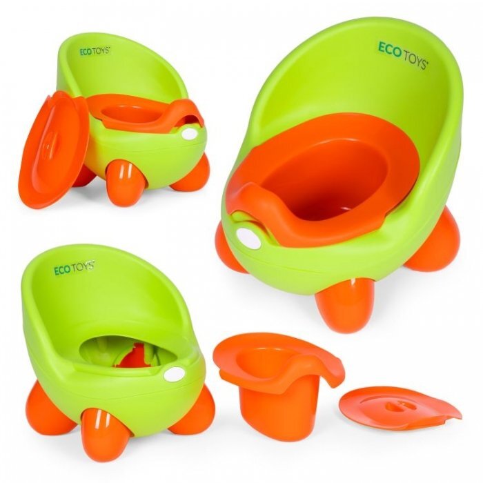 Ecotoys Olita pentru copii insertie detasabila picioare antiderapante PP112 Verde