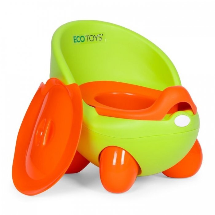 Ecotoys Olita pentru copii insertie detasabila picioare antiderapante PP112 Verde