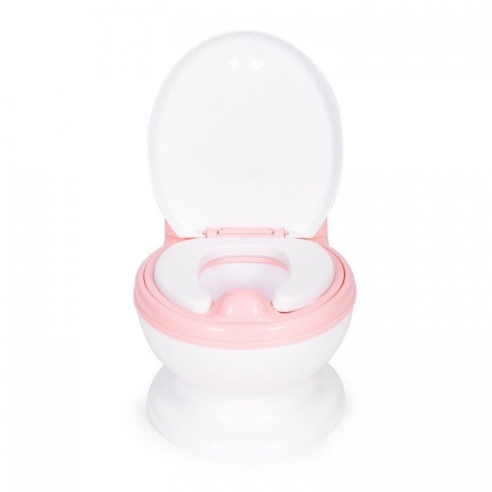 Ecotoys Olita pentru copii Roz cu insertie detasabila si perie inclusa